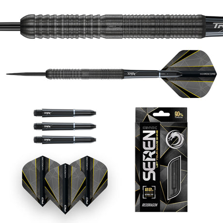 Red Dragon Seren 1 Onyx 90% Tungsten Steel Tip Darts - view 4