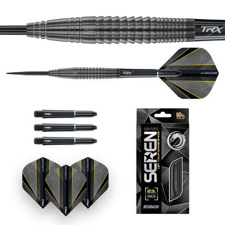 Red Dragon Seren 4 Onyx 90% Tungsten Steel Tip Darts - view 4