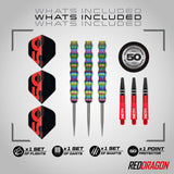 Red Dragon Shockwaves 90% Tungsten Steel Tip Darts - view 2