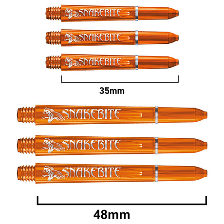 Snakebite Signature (Logo Polycarbonate) Dart Stems by Red Dragon - view 5