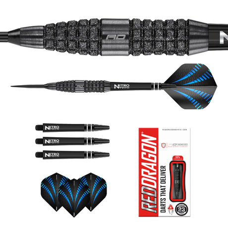 Touchstone Bomb 90% Tungsten Steel Tip Darts by Red Dragon - view 5