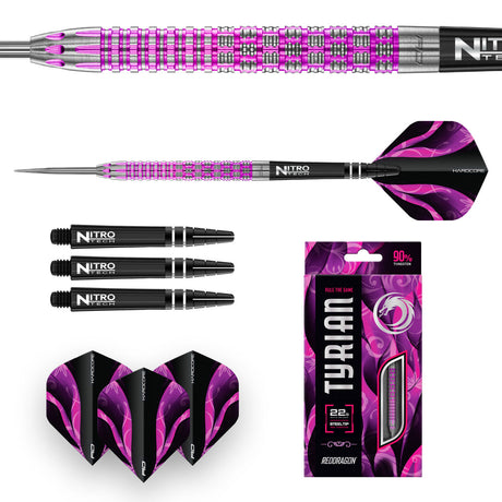 Red Dragon Tyrian 90% Tungsten Steel Tip Darts - view 4