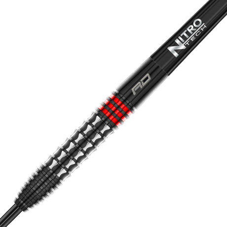 Vengeance Red 90% Tungsten Steel Tip Darts by Red Dragon - view 2
