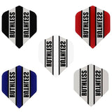 Ruthless - Clear Panel - Dart Flights - 100 Micron - Mini - Std - The Darts Shop