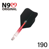 L-Style L-Shaft N9 Locked Straight Dart Shafts Clear Gradient - view 3