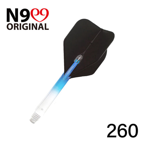 L-Style L-Shaft N9 Locked Straight Dart Shafts Clear Gradient - view 11