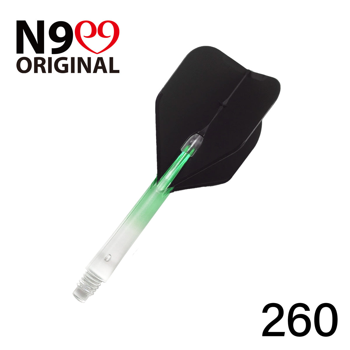 L-Style L-Shaft N9 Locked Straight Dart Shafts Clear Gradient - view 23