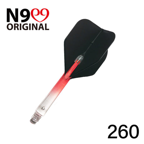 L-Style L-Shaft N9 Locked Straight Dart Shafts Clear Gradient - view 5