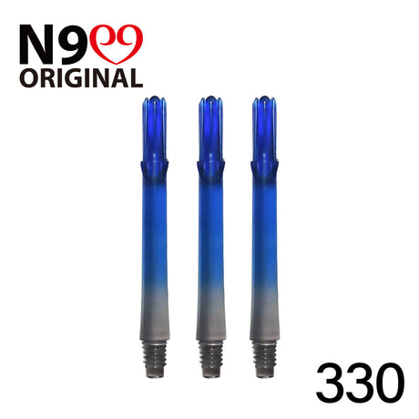 L-Style L-Shaft N9 Locked Straight Dart Shafts Clear Black Gradient - view 6