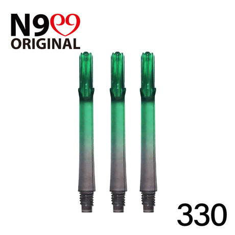 L-Style L-Shaft N9 Locked Straight Dart Shafts Clear Black Gradient - view 18