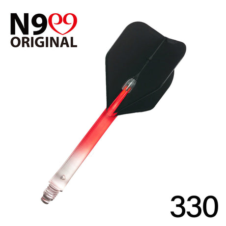 L-Style L-Shaft N9 Locked Straight Dart Shafts Clear Gradient - view 7