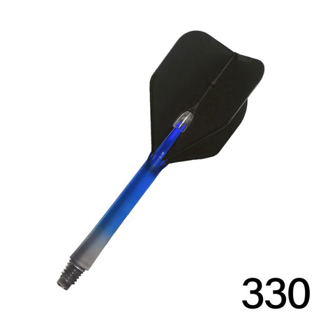 L-Style L-Shaft N9 Locked Straight Dart Shafts Clear Black Gradient - view 7