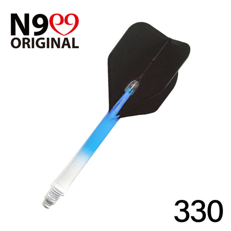 L-Style L-Shaft N9 Locked Straight Dart Shafts Clear Gradient - view 13