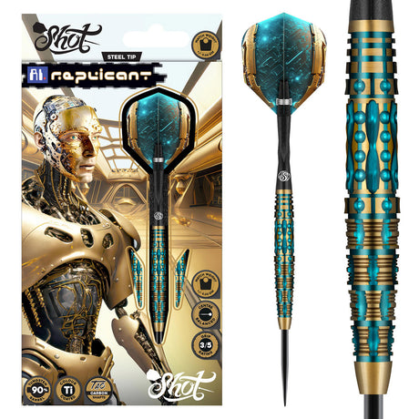 AI Replicant 90% Tungsten Steel Tip Darts by Shot