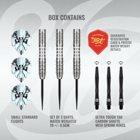 Shot AI Scorpula 90% Tungsten Steel Tip Darts - view 5