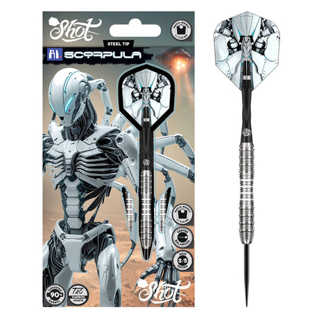 Shot AI Scorpula 90% Tungsten Steel Tip Darts - view 6