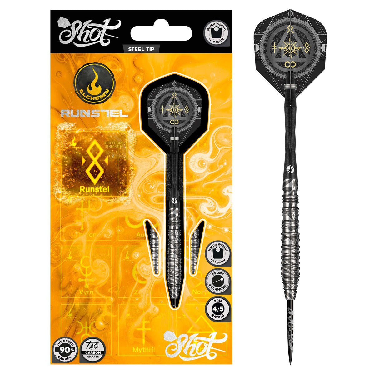 Shot Alchemy Runstel 90% Tungsten Steel Tip Darts - view 6