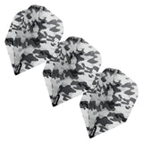 Shot Arctic Camo White Dart Flights No6