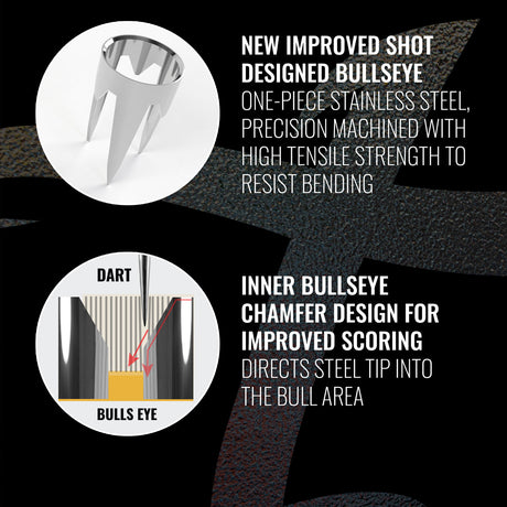 Bandit Bristle Dartboard by Shot - view 5