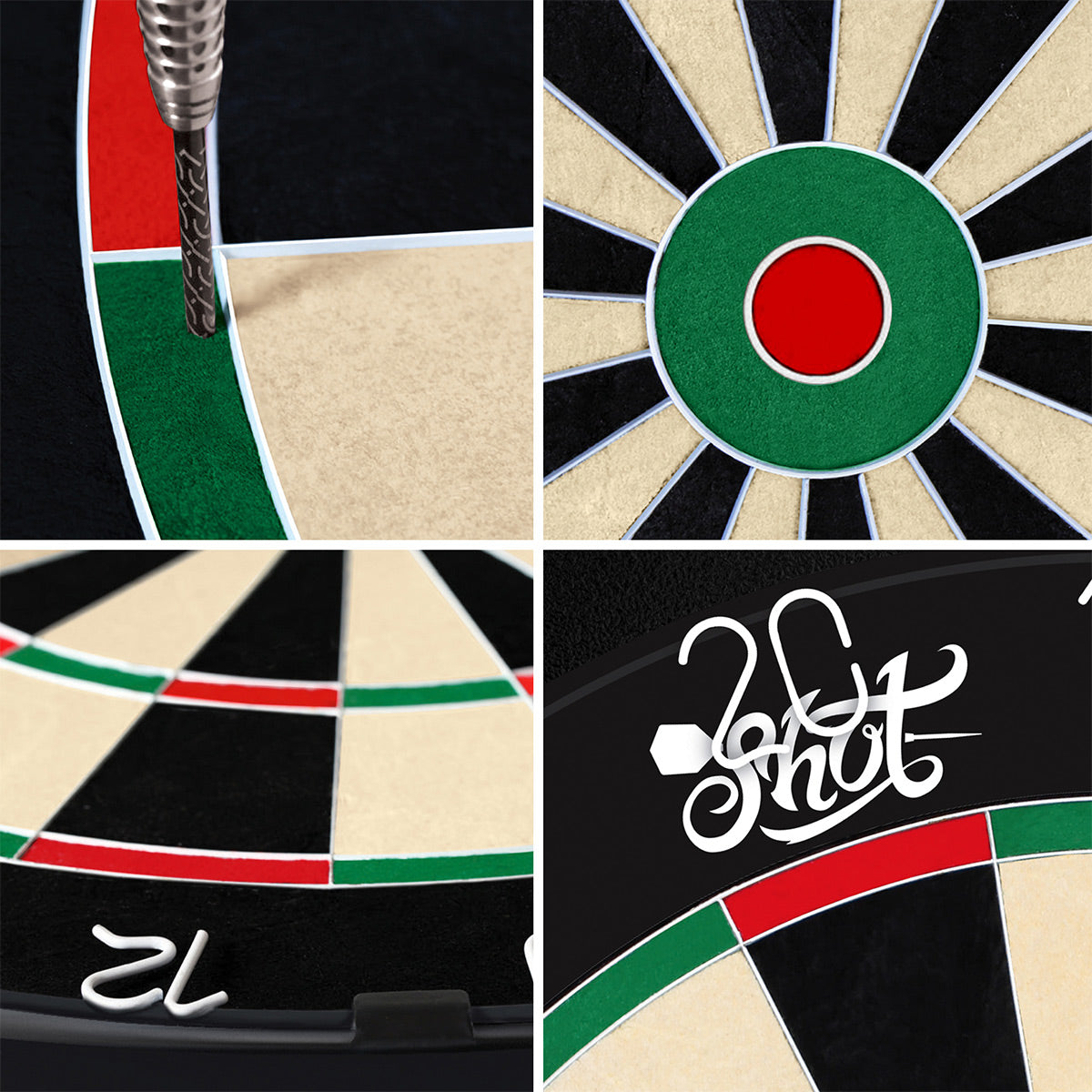 Bandit Bristle Dartboard by Shot - view 4