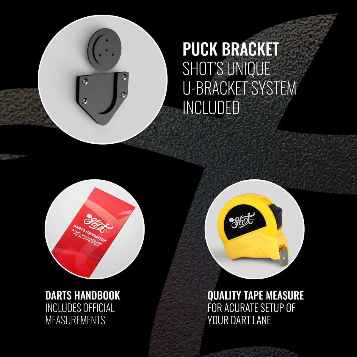 Bandit Bristle Dartboard by Shot - view 6