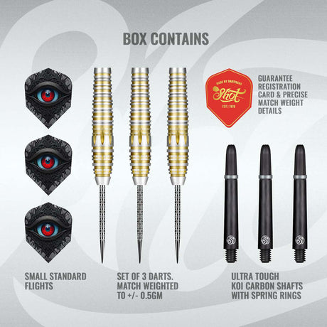 Celt Balor 90% Tungsten Steel Tip Darts by Shot - view 2