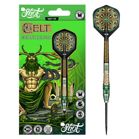 Celt Cernunnos 90% Tungsten Steel Tip Darts by Shot - view 6