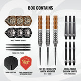 Shot Gnarly Gnasha Turbo Point 95% Tungsten Steel Tip Darts - view 3