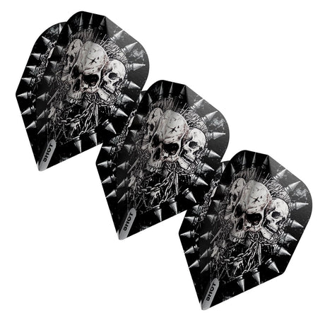 Shot Gnarly Skulls Dart Flights No6 - view 2