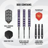 Shot Goths Visara Turbo Point 90% Tungsten Steel Tip Darts - view 3