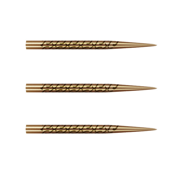 Kapene Gold Ti Dart Points by Shot