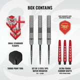 Shot Michael Smith Series II Turbo Point 90% Tungsten Steel Tip Darts - view 3