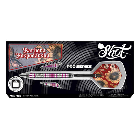 Shot Pro Series Barbora Hospodarska 2.0 90% Tungsten Steel Tip Darts - view 5