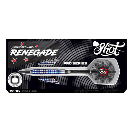 Shot Pro Series Nicole Regnaud 90% Tungsten Steel Tip Darts - view 5
