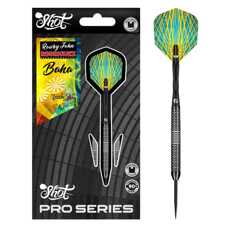 Shot Pro Series Rowby John Rodriguez Baha 90% Tungsten Steel Tip Darts - view 6