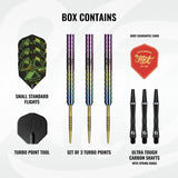 Shot Pro Series Stowe Buntz 3.0 Turbo Point 90% Tungsten Steel Tip Darts