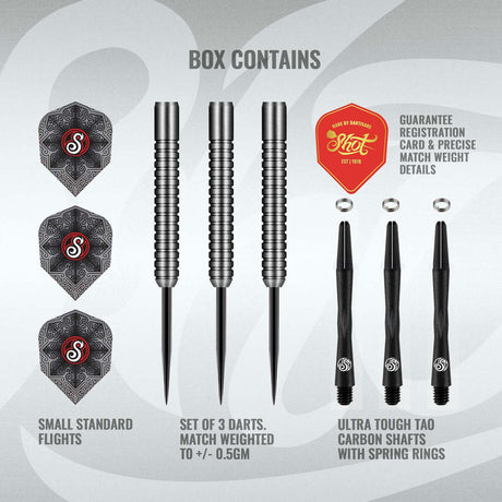 Raymond Smith 90% Tungsten Steel Tip Darts by Shot - view 3