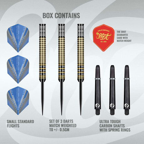 Shot Ritchie Edhouse Madhouse 90% Tungsten Steel Tip Darts - view 5
