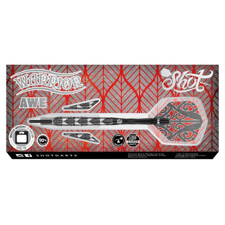 Warrior Awe 90% Tungsten Steel Tip Darts by Shot - view 5