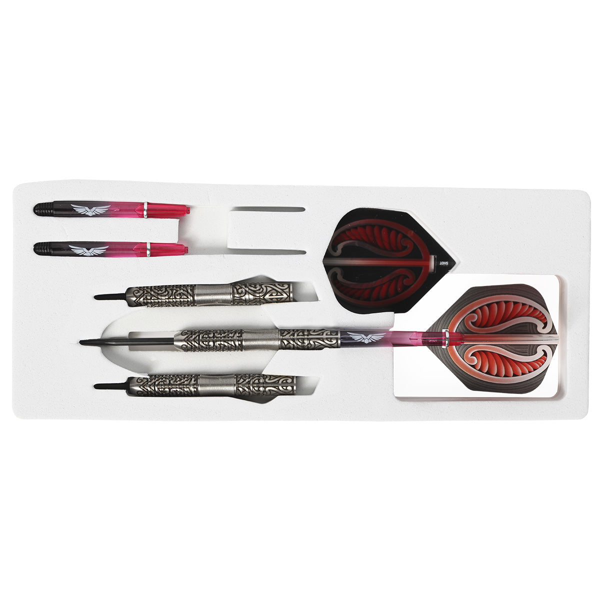 Warrior Hautoa 80% Tungsten Steel Tip Darts by Shot - view 4