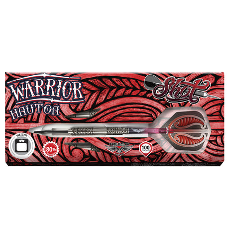 Warrior Hautoa 80% Tungsten Steel Tip Darts by Shot - view 5