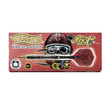 Warrior Kapene 90% Tungsten Steel Tip Darts by Shot - view 5