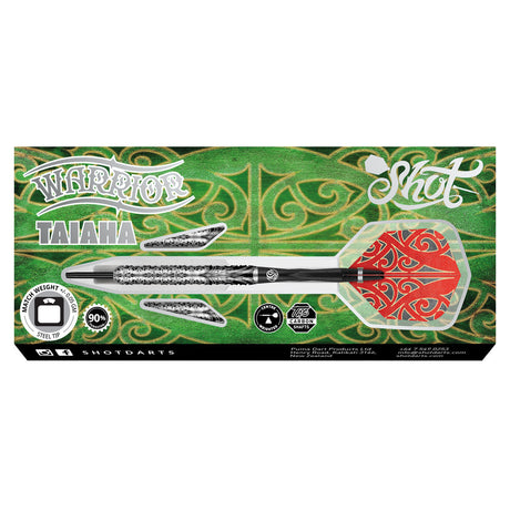 Warrior Taiaha 90% Tungsten Steel Tip Darts by Shot - view 5