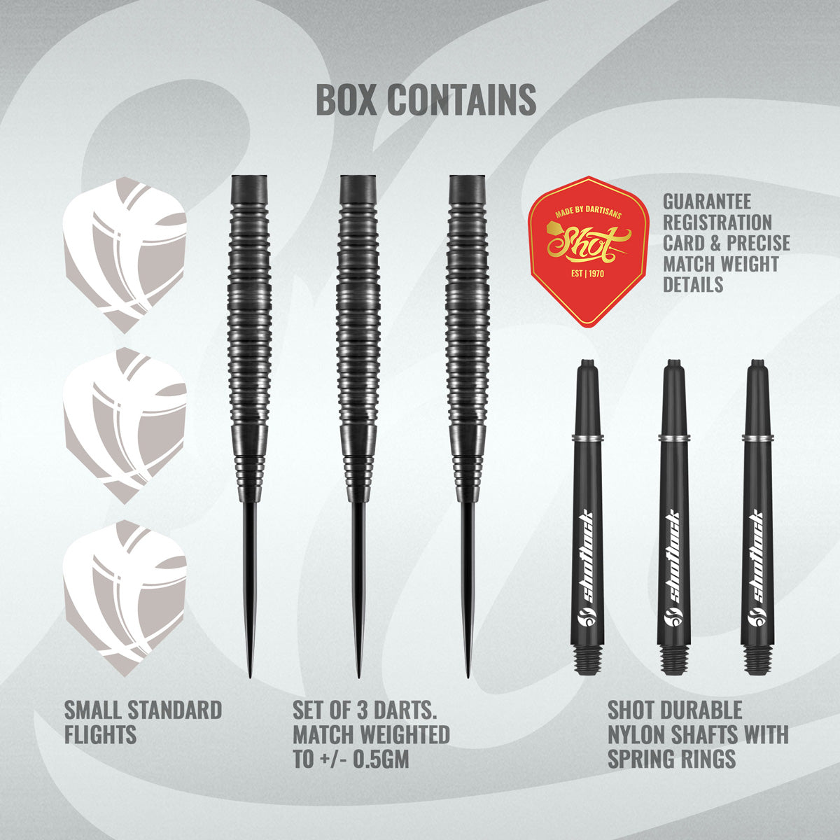 Zen Satori 90% Tungsten Steel Tip Darts by Shot - view 2