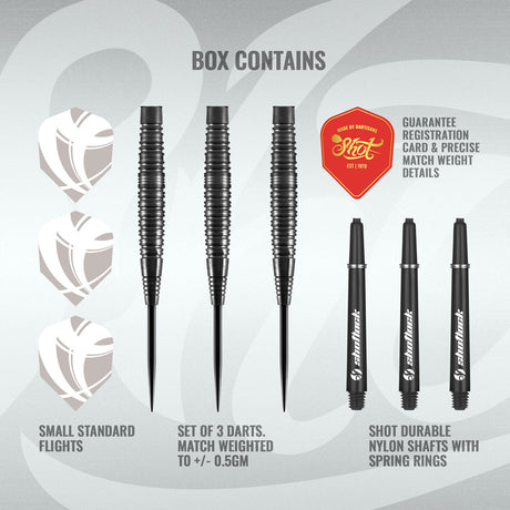 Zen Satori 90% Tungsten Steel Tip Darts by Shot - view 2