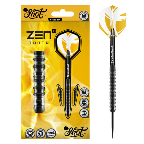 Zen Tanto 90% Tungsten Steel Tip Darts by Shot - view 6