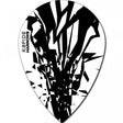Harrows Rapide Pear Smokey on White Dart Flights
