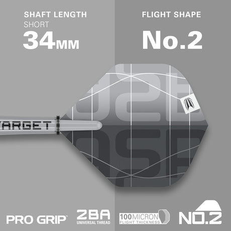 Aspinall X Echo 90% Tungsten Soft Tip Darts by Target - view 4