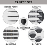 Aspinall x Echo 90% Tungsten SP Steel Tip Darts by Target - view 5