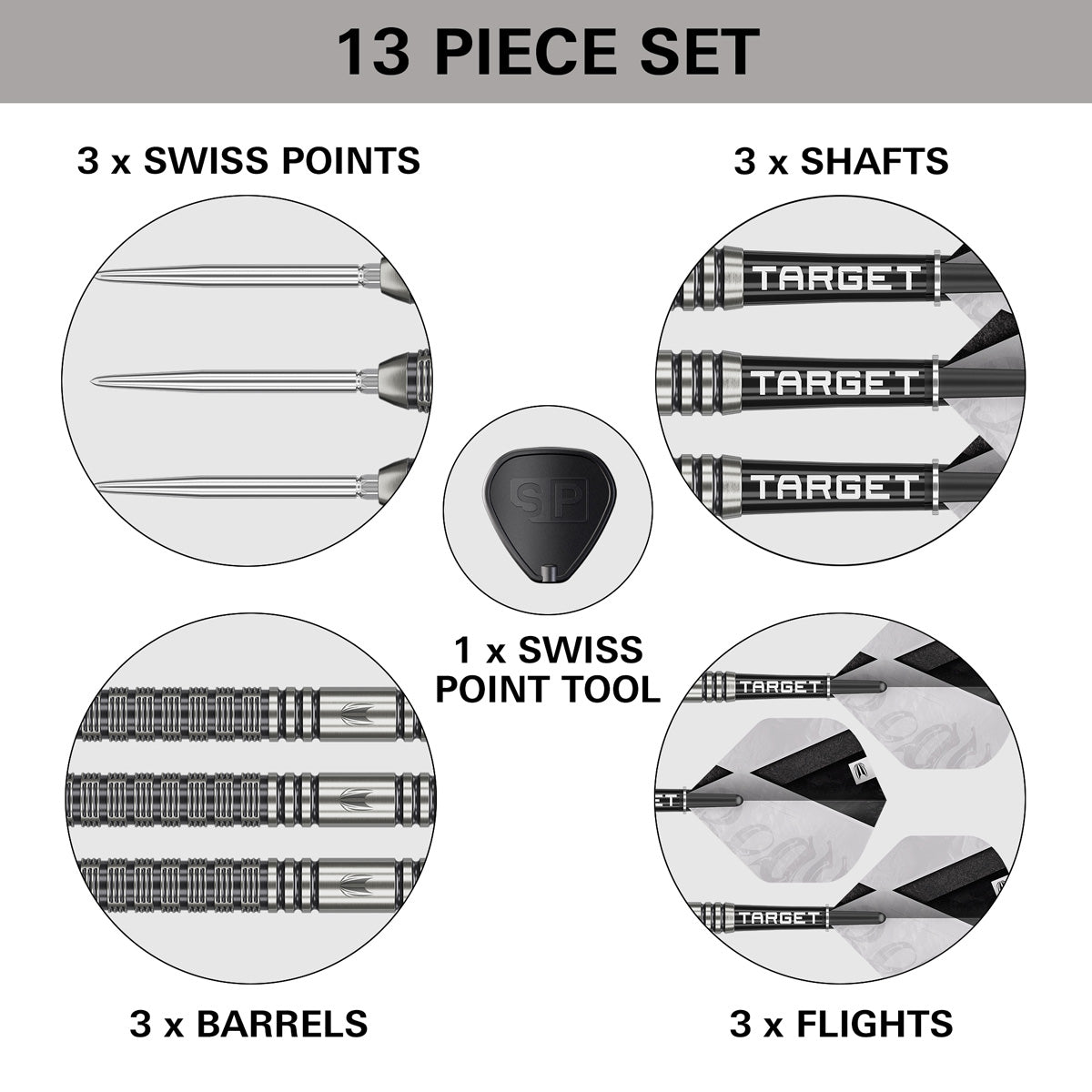 Target Beau Greaves G1 90% Tungsten SP Steel Tip Darts - view 6